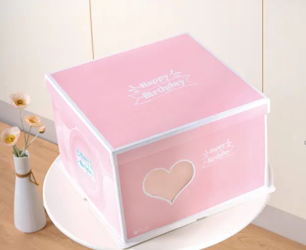 Paper window cake bo