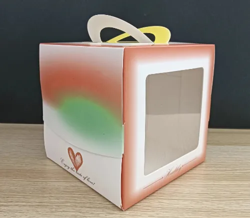 High-end portable cake box