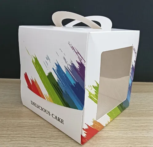 High-end portable cake box