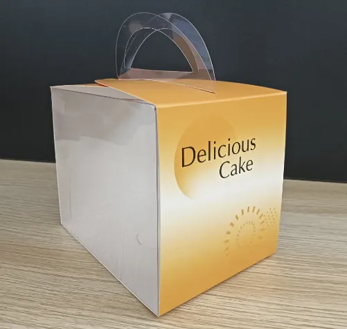 Small portable pastry box