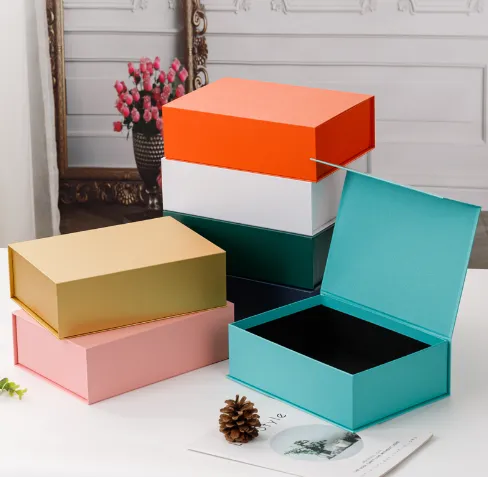 Book type magnetic box